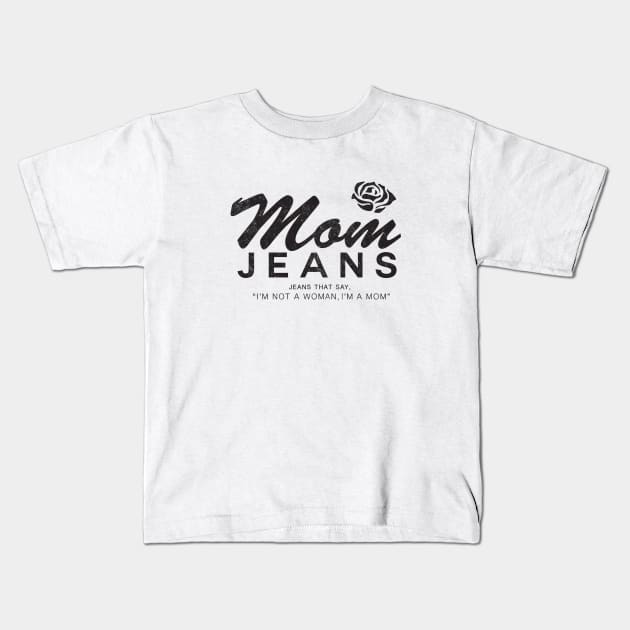 Mom Jeans logo - SNL Kids T-Shirt by BodinStreet